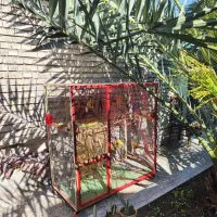 قفس دست ساز چوبی