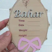 پلاک و استند تولد نوزاد|اسباب و اثاث بچه|اهواز, فاز ۲ پادادشهر|دیوار