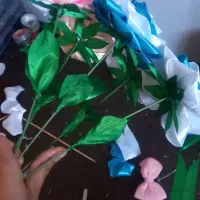 درست کردن گل روبانی|گل مصنوعی|شیراز, نصر|دیوار