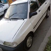 پراید سفید مدل ۸۲ کارمندی شاسی پلمپ