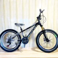 دوچرخه سایز 20 و 24 ترمز دیسکی کمک دار آلومینیوم|دوچرخه، اسکیت، اسکوتر|بندرعباس, |دیوار