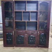 کتابخانه چرمی85875 جاکتابی|کتابخانه، شلف، قفسه‌های دیواری|تهران, شهید رجایی|دیوار