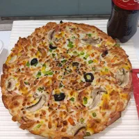 پیتزاپر حجم بانوشابه+سیب زمینی فقط179هزار