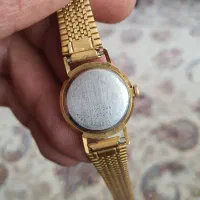 ساعت زنانه امگا کوکی نیم طلا ساخت سوییس 24 عیار|ساعت|اصفهان, باتون|دیوار