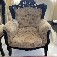 مبل استیل ۹ نفره بامیز ناهار خوری ۵ نفره