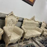 مبل سلطنتی 9 نفره تمیز