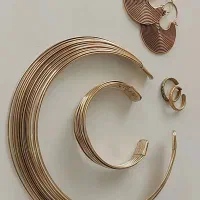 گردنبند گوشواره بنگل انگشتر وارداتی هند رنگ ثابت|بدلیجات|رشت, بلوار گیلان|دیوار