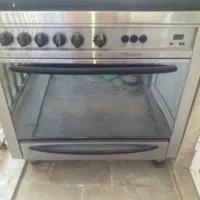 اجاق گاز  فر دار تمام استیل