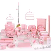 سرویس لیمون جهیزیه آکبند صورتی پاستیلی