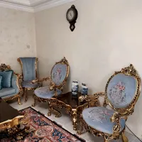 مبلمان ۹نفره و غذاخوری ۸ نفره کلاسیک|مبلمان خانگی و میز عسلی|خوی, |دیوار