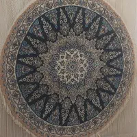 فرش گرد دستبافت