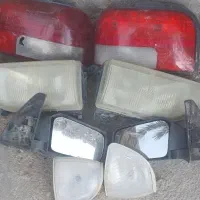 وسایل بیرونی و داخلی پراید