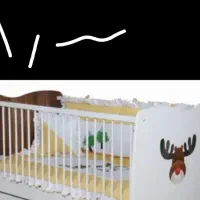 روروک کریرکالسکه قنداق رختخواب نوزامیزتحریرکمدپشتی