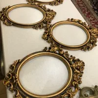 ۵عدد قاب رزین رنگ طلایی|تابلو، نقاشی، عکس|تهران, تهرانپارس غربی|دیوار