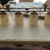 لوستر برنز ۶شاخه نو