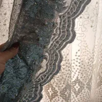 پرده همراه با والون|پرده، رانر، رومیزی|فردیس, شهرک شهید حسینی|دیوار