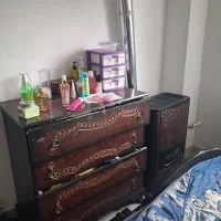 تخت دو نفره با تشک و کمد|تخت و سرویس خواب|چالوس, |دیوار