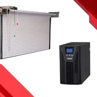 برق اضطراری ups درب کرکره ، جک پارکینگ