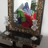 آینه و شمعدان وبوفه سالم