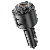 شارژر فندکی پرودو MistCharge با دو کابل جمع‌شو