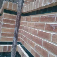 بندکشی آجر سنتی و سفال|خدمات پیشه و مهارت|یزد, |دیوار