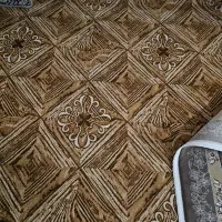 موکت طرح پارکت در حد نو