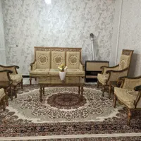 مبلمان کلاسیک ۹نفره بدون هیچ مشکلی|مبلمان خانگی و میز عسلی|تاکستان, |دیوار