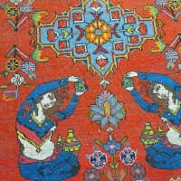 فرش۲متری یه عدد دستبافت|فرش|کرمانشاه, |دیوار