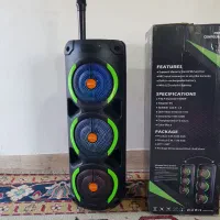 اسپیکر بلوتوثی چرخ دار سه بانده