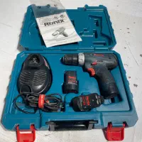 پیچ گوشتی شارژی رونیکس دریل شارژی رونیکس با ۳باطری