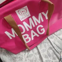 آغوشی نوزاد بهمراه ساک مامی بگ دخترونه کریر صورتی|اسباب و اثاث بچه|تهران, مشیریه|دیوار