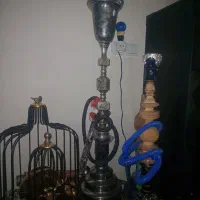 قلیون برنجی سنگین آبکاری شده