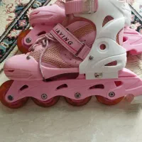 اسکیت کاملاً سالم دخترانه سایز 26تا29