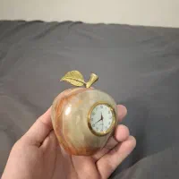 ساعت سنگ مرمر طرح سیب|ساعت دیواری و تزئینی|تهران, مجیدآباد|دیوار