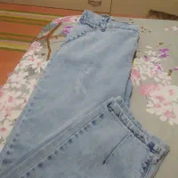 شلوار لی زنانه نو  مام  قد90قیمت فقط 300|لباس|سبزوار, جوادیه شرقی|دیوار