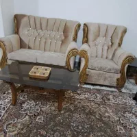 مبل ۷ نفره با ۳عدد میز عسلی|مبلمان خانگی و میز عسلی|نسیم‌شهر, |دیوار