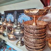 ظروف اشپزخانه مسی کلی تنوع،اقساط طلا.|ظروف پخت‌وپز|شیراز, شاهجیان|دیوار