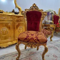 صندلی ورق طلا