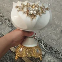 میوه  شیرینی  شکلات خوری نگین دار