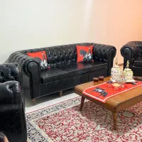 نیم ست مبلمان چستر چرم