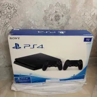 پی اس فور اسلیم یک ترابایت دو دسته ps4 slim 1tra