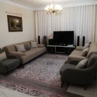 پرده پانچ کتان راه راه با چوب پرده|پرده، رانر، رومیزی|تهران, مهرآباد جنوبی|دیوار