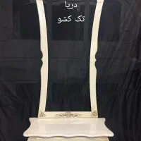 آینه وکنسول و شمعدان نو زیر قیمت به علت....|بوفه، ویترین، کنسول|شاهرود, |دیوار