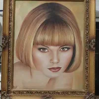 نقاشی رنگ روغن روی بوم اکرولیک ۴۰ در ۵۰