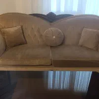 مبلمان کلاسیک 7نفره همراه با میز ناهارخوری 6نفره|مبلمان خانگی و میز عسلی|تهران, حکمت|دیوار