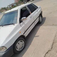 پراید 86سفید دور رنگ