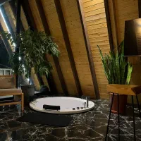 اجاره کلبه سویسی جکوزی دار سرپوشیده|اجارهٔ کوتاه‌مدت ویلا و باغ|بابلسر, |دیوار