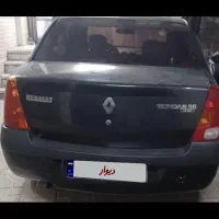 رنو تندر ۹۰  مدل ۱۳۸۹  تیپ E2.مشکی رنگ|خودرو سواری و وانت|تهران, کاج|دیوار