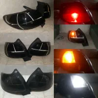 لوازم اسپرت و فابریک 206 و ال نود چراغ،آینه و..