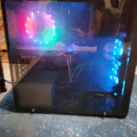 کیس شخصی با مانیتور خونگی rgb مناسب گیم و همه کار|رایانه رومیزی|پردیس, فاز ۱۱|دیوار